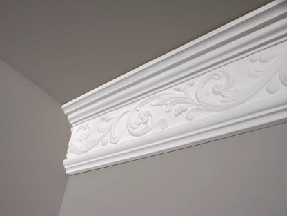 Waterproof Floral Ceiling Coving - 072