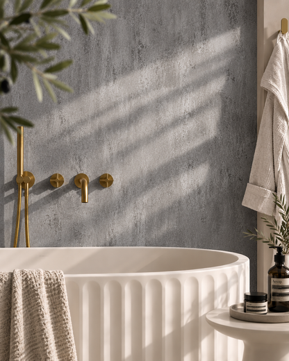 Lava Graphite PVC Shower Panels