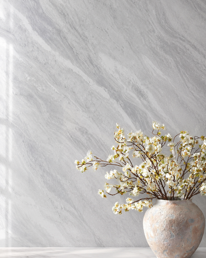Oceanic Grey Marble PVC Shower Panels