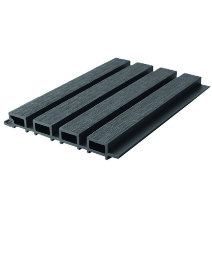Anthracite Grey Slat Outdoor Wall Cladding