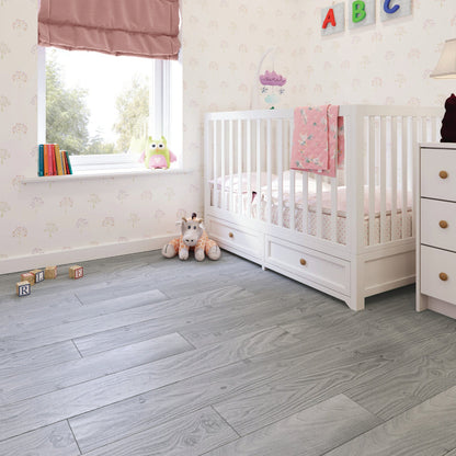 Light Grey Oak LVT Click Flooring