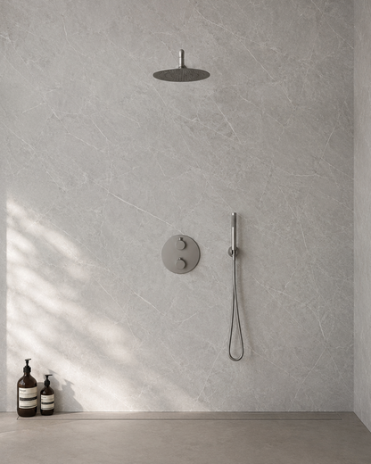 Puglia Grey PVC Shower Panels
