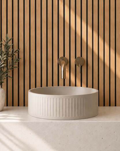 Waterproof Light Oak Slat Wall Panels