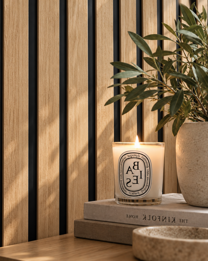 Waterproof Light Oak Slat Wall Panels