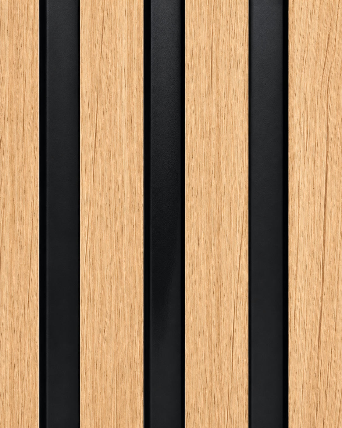 Waterproof Light Oak Slat Wall Panels
