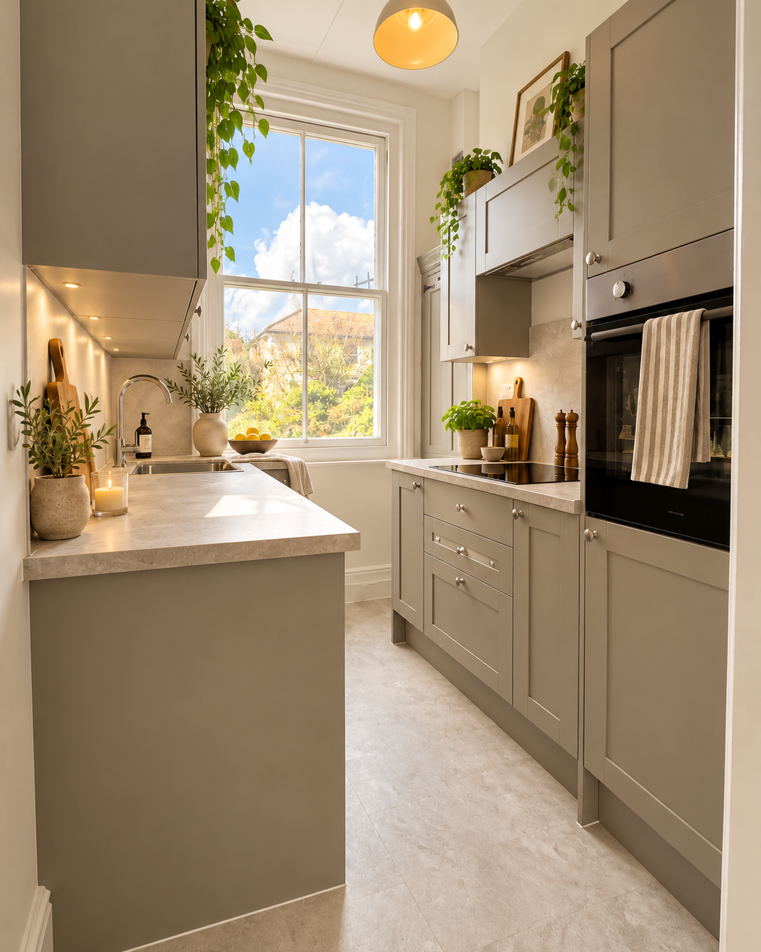 Cotswold Stone LVT Click Flooring - Neutral Stone Effect