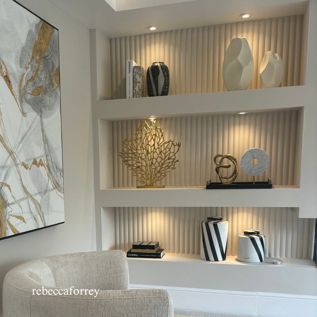 Ribbed Wall Panels | Panels by Sofia | UK Made MDF Wood Panelling