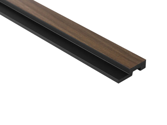 Waterproof Dark Oak Slat End Caps