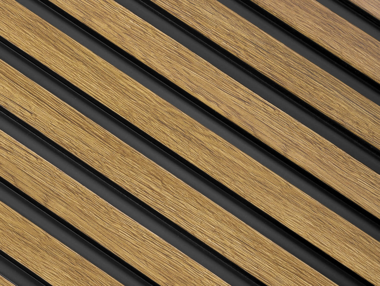 Waterproof Natural Oak Slat Wall Panels