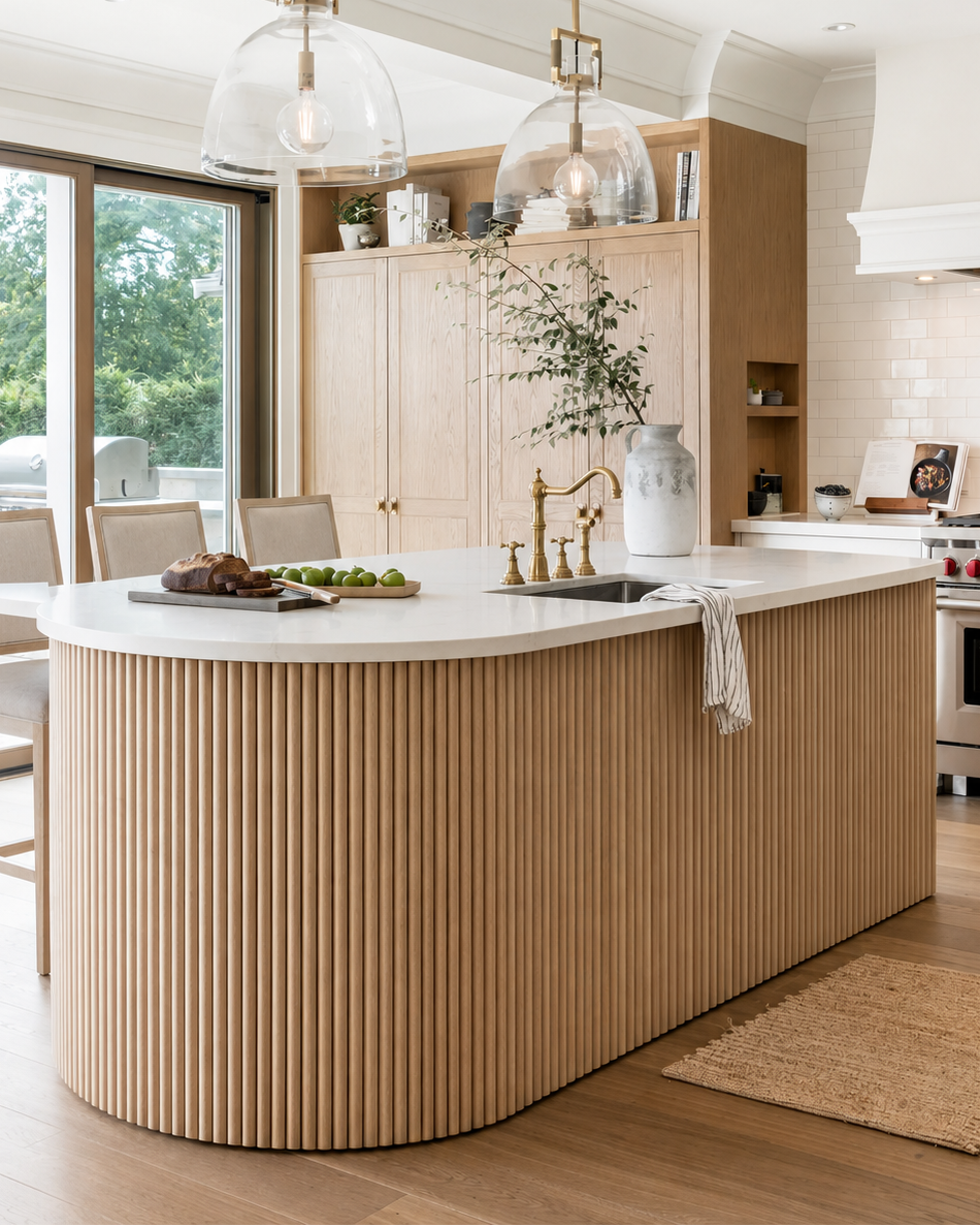 Light Rift Oak Ribbed Panel Oak Ribbed Flexible Wall Panel Samples – Up to 25% Off – Panels by Sofia