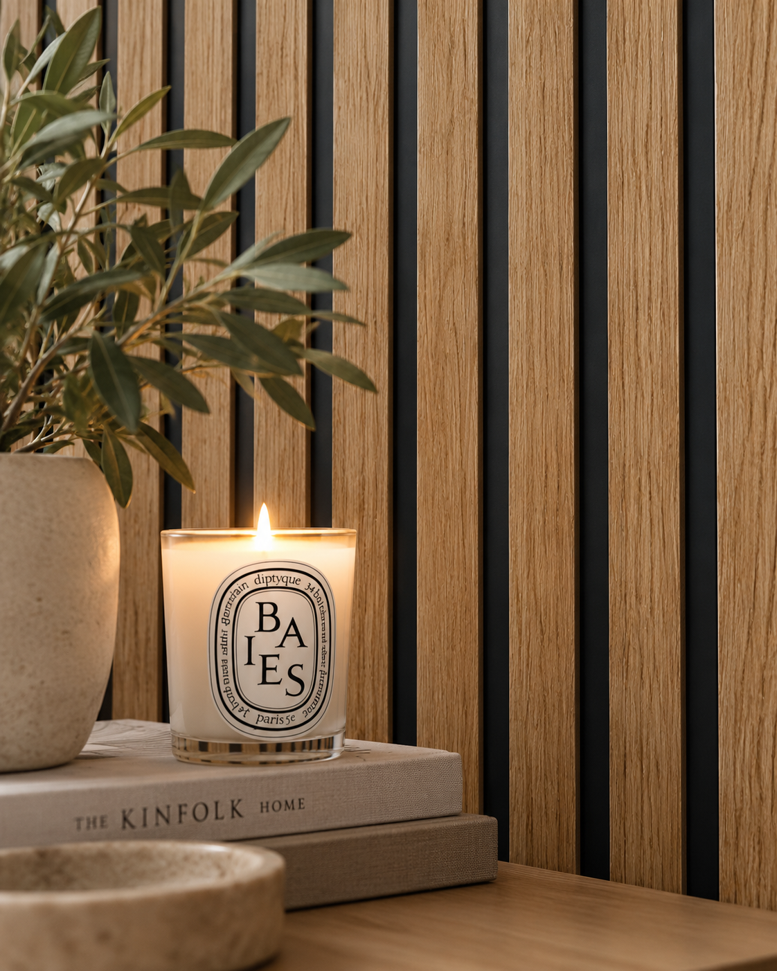 Waterproof Natural Oak Slat Wall Panels