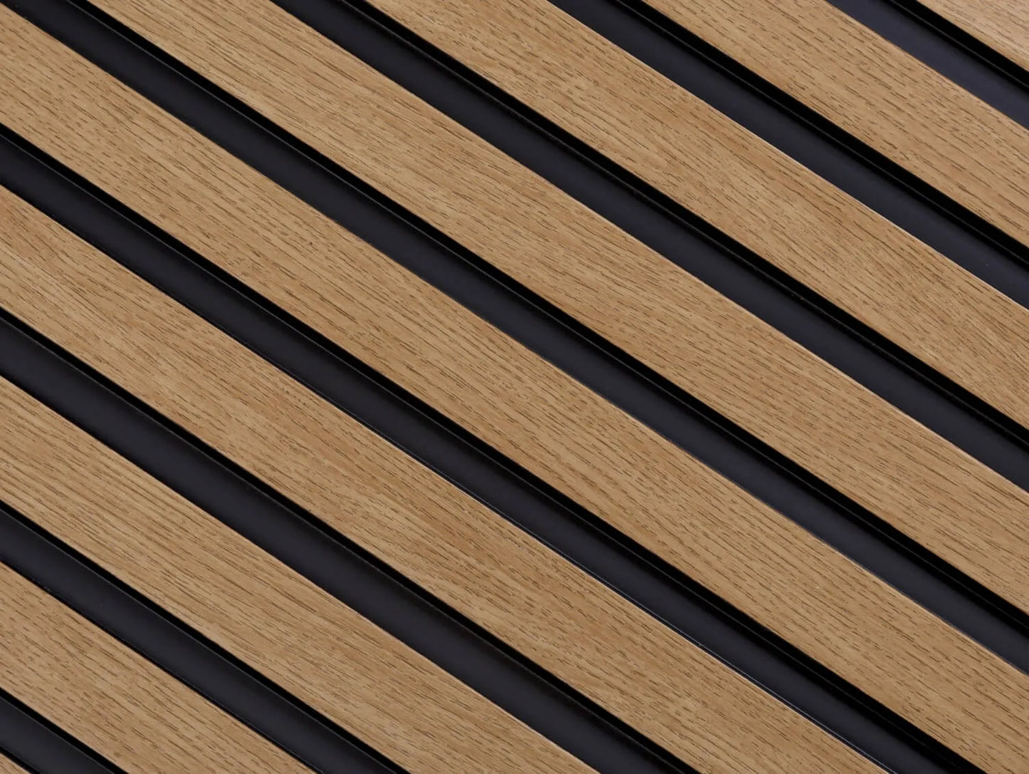 Waterproof Classic Oak Slat Wall Panels