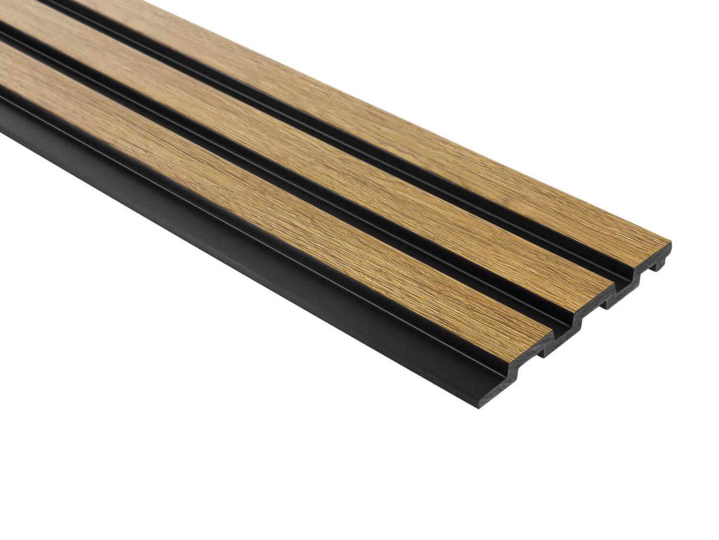 Waterproof Natural Oak Slat Wall Panels