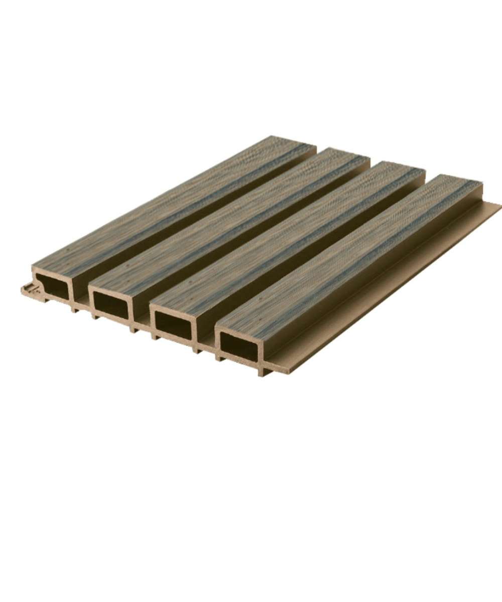 Rustic Wood Slat Outdoor Wall Cladding
