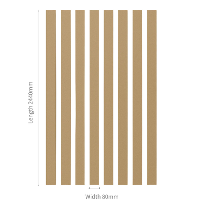 Shaker Wall Panelling Kit - 8 Pack