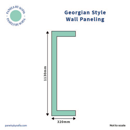 Georgian Shaker Wall Panelling Kit