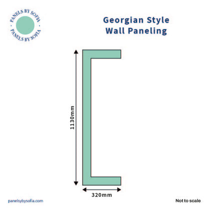Georgian Shaker Wall Panelling Kit