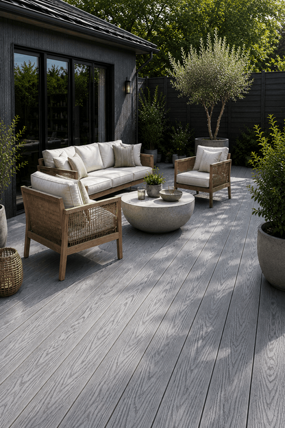 Slate Grey Composite Decking Boards
