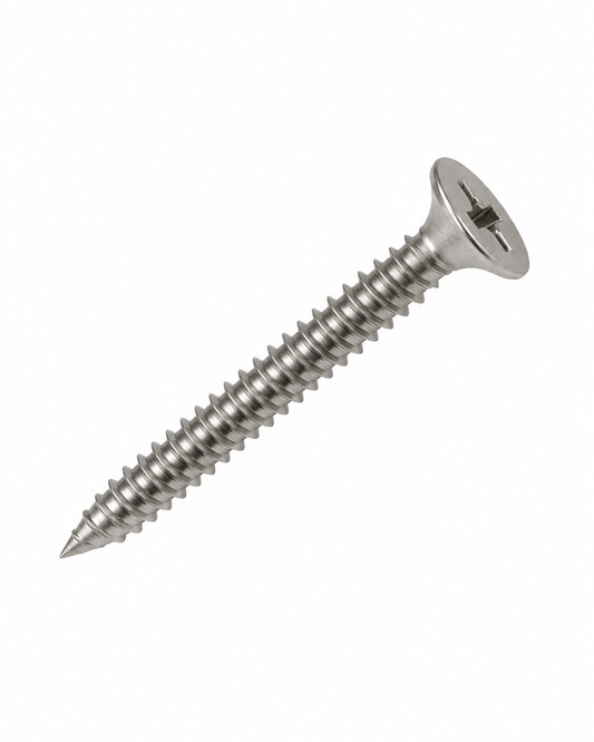 200 x Stainless Steel Screw 4mm x 40mm