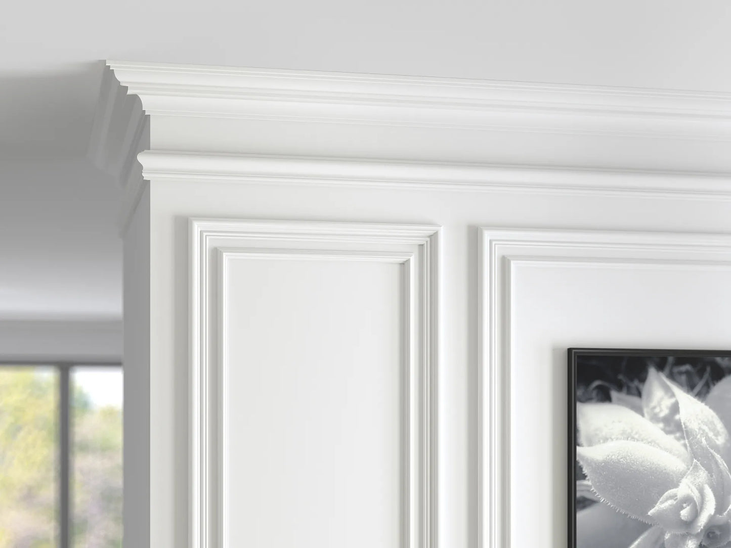 Wainscoting Wall Panelling – Thin Moulding Strips