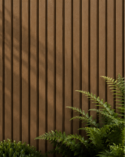 Teak Slat Outdoor Wall Cladding