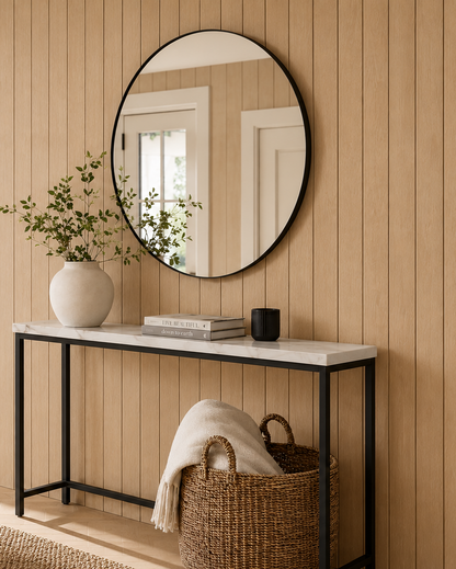 Oak Veneer Tongue & Groove Wall Panels