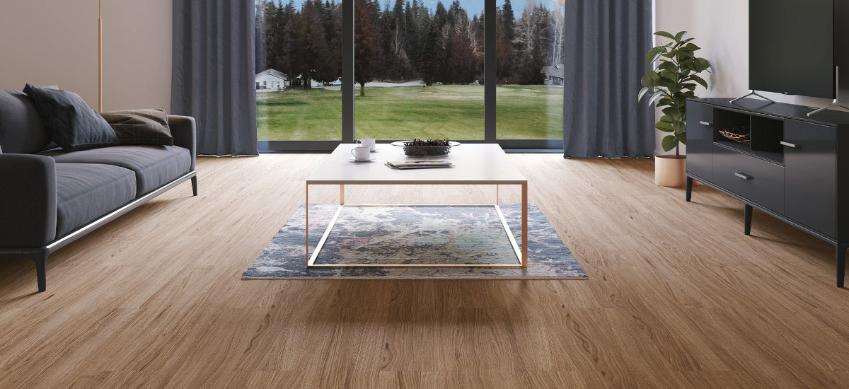 Whitewashed Honey Oak LVT Click Flooring