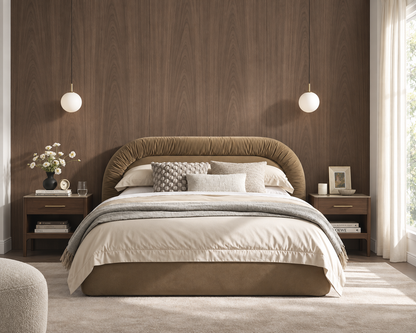 Walnut Veneer Wall Panels