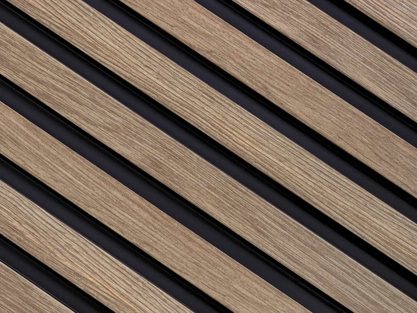 Waterproof Grey Oak Slat Wall Panels