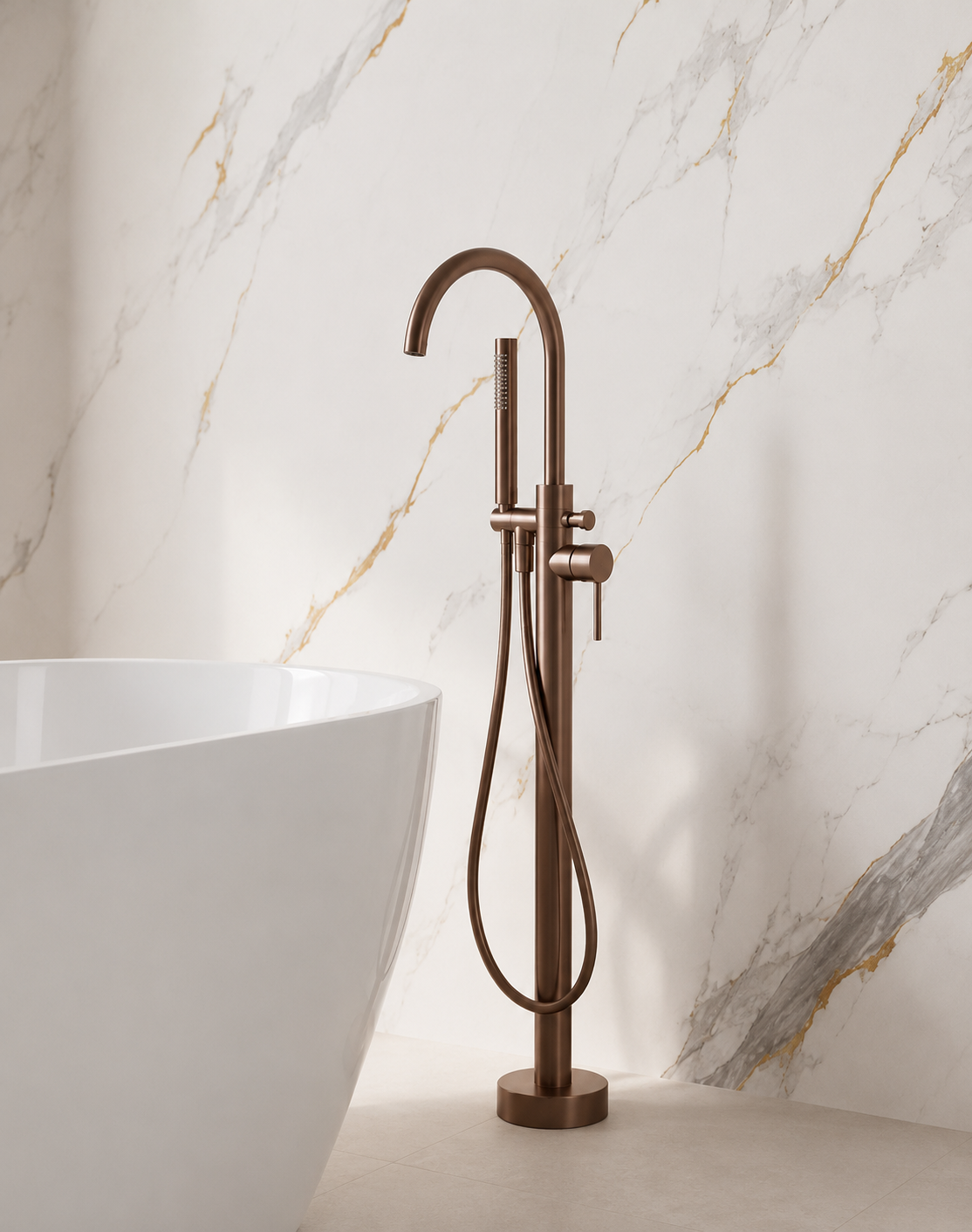 Balmoral Marble SPC Shower Panels - 2 Pack