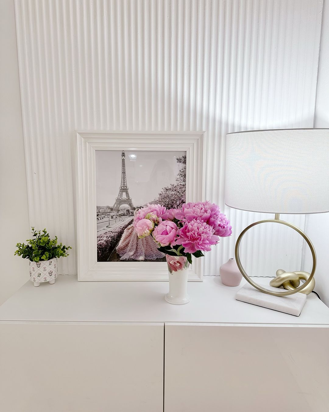 White Fluted Wall Panels