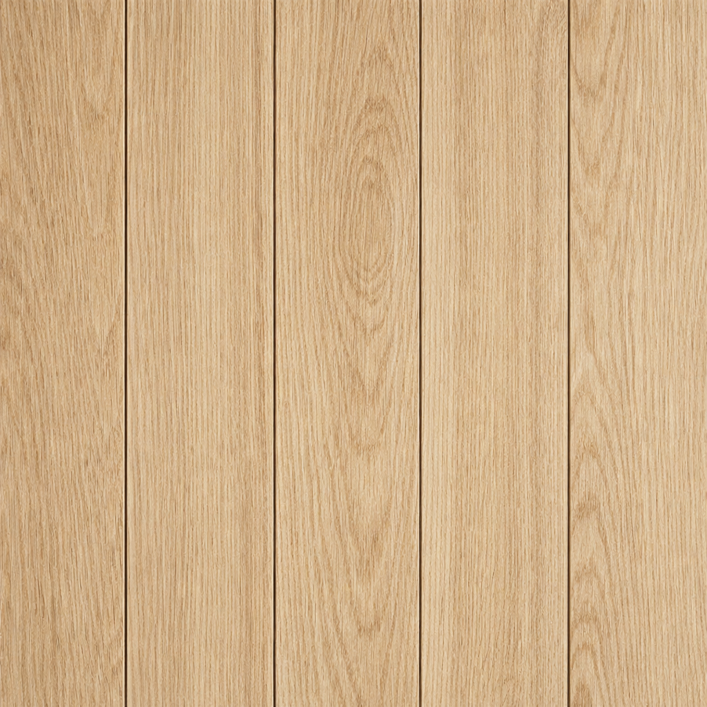 Wide Oak Veneer Tongue & Groove Wall Panels